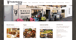Desktop Screenshot of frederiksberg-diner.dk